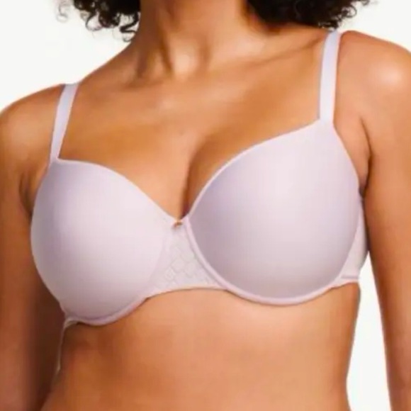 Chantelle 34G/34DDDD Lucie Lace Demi T-Shirt Bra NWOT - Picture 1 of 8